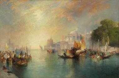 Arabian Nights Fantasy (Thomas Moran) - Muzeo.com