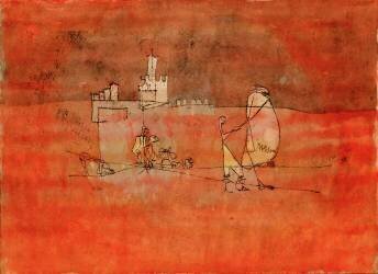 Arabian Town Scene (Paul Klee) - Muzeo.com