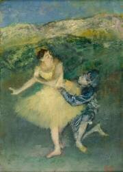 Arlequin et Colombine (Edgar Degas) - Muzeo.com