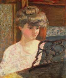 At the Piano (Pierre Bonnard) - Muzeo.com