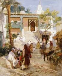 At the Souk (Frederick Arthur Bridgman) - Muzeo.com