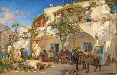 At the Tavern (Constantin Alexandrovich...) - Muzeo.com