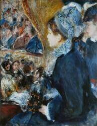 At the Theatre (Auguste Renoir) - Muzeo.com