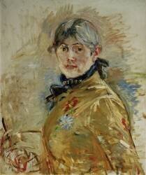 Autoportrait (Berthe Morisot) - Muzeo.com