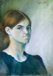 Autoportrait (Suzanne Valadon) - Muzeo.com