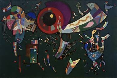 Autour du cercle (Wassily Kandinsky) - Muzeo.com