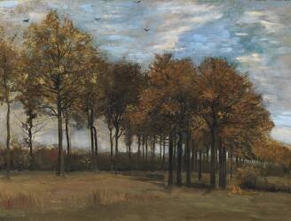 Autumn Landscape (Vincent van Gogh) - Muzeo.com
