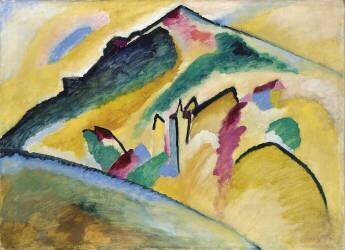 Autumn landscape (Wassily Kandinsky) - Muzeo.com