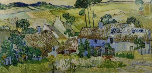 Auvers's Farms (Vincent van Gogh) - Muzeo.com
