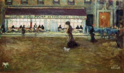 Avenue of Clichy (Pierre Bonnard) - Muzeo.com