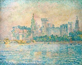 Avignon, Morning (Paul Signac) - Muzeo.com