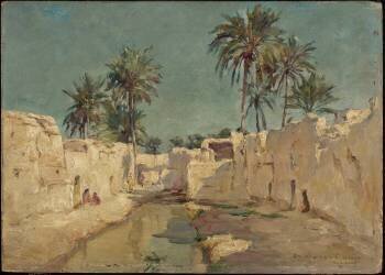Bab Darb, vieux Biskra (Gaston-Ernest Marché) - Muzeo.com