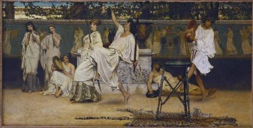 Bacchanal (Lawrence Alma-Tadema) - Muzeo.com