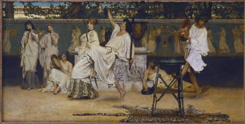 Bacchanal (Lawrence Alma-Tadema) - Muzeo.com