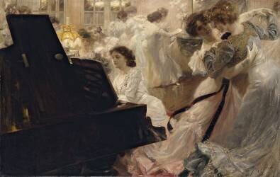 Bal blanc (Joseph Marius Avy) - Muzeo.com