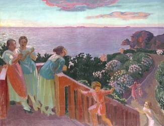 Balcon a Silencio (Maurice Denis) - Muzeo.com