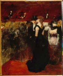 Ball at the Paris Opera (Jean-Louis Forain) - Muzeo.com