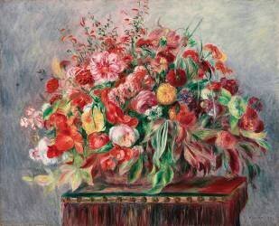 Basket of Flowers (Auguste Renoir) - Muzeo.com