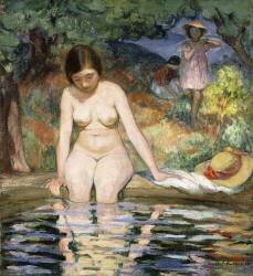 Bather (Henri Lebasque) - Muzeo.com
