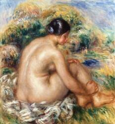 Bather (Auguste Renoir) - Muzeo.com