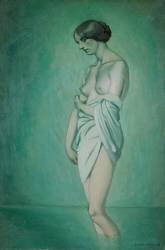 Bather in profile (Félix Vallotton) - Muzeo.com
