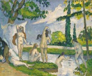 Bathers (Paul Cézanne) - Muzeo.com