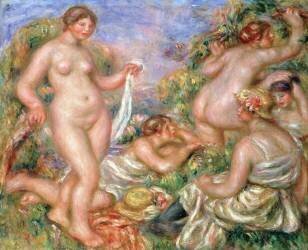 Bathers (Auguste Renoir) - Muzeo.com