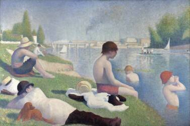 Bathers at Asnières (Georges Seurat) - Muzeo.com