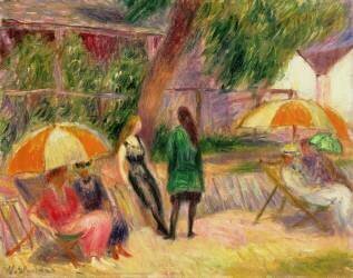 Beach with Figures (William James Glackens) - Muzeo.com