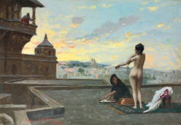 Bethsabee (Jean-Léon Gérôme) - Muzeo.com
