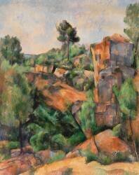 Bibemus Quarry (Paul Cézanne) - Muzeo.com