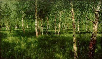Birch Grove (Isaac Levitan) - Muzeo.com