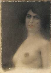 Black Hair (Fernand Khnopff) - Muzeo.com