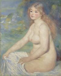 Blonde Bather (Auguste Renoir) - Muzeo.com