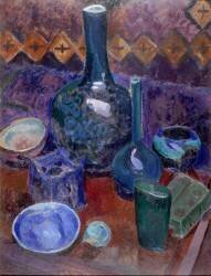 Blue still life (Robert Delaunay) - Muzeo.com