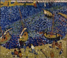 Boats, Collioure (André Derain) - Muzeo.com