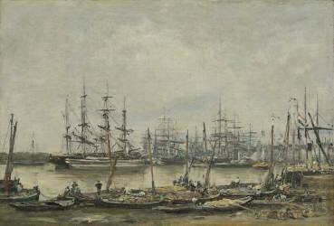Bordeaux (Eugène Boudin) - Muzeo.com