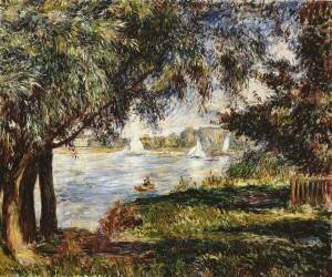 Bougival (Auguste Renoir) - Muzeo.com