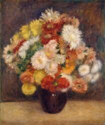 Bouquet of Chrysanthemums (Auguste Renoir) - Muzeo.com