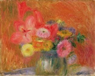 Bowl of Flowers (William James Glackens) - Muzeo.com