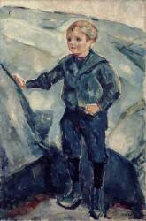 Boy in Blue (Edvard Munch) - Muzeo.com