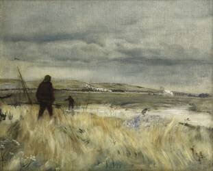 Breton Fishermen (Jean-François Raffaelli) - Muzeo.com