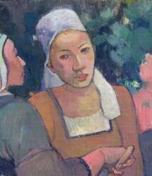 Breton Peasants (Paul Gauguin) - Muzeo.com