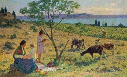 Bucolic (Henri Martin) - Muzeo.com