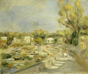Cagnes Countryside (Auguste Renoir) - Muzeo.com