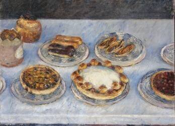 Cakes (Gustave Caillebotte) - Muzeo.com
