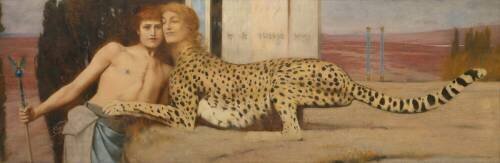 Caress (Fernand Khnopff) - Muzeo.com