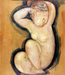 Caryatid (Amedeo Modigliani) - Muzeo.com