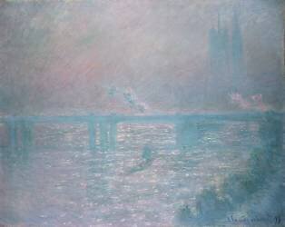 Charing Cross Bridge (Claude Monet) - Muzeo.com