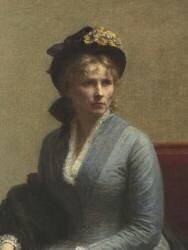 Charlotte Dubourg (1850-1921), soeur de la femme de l'artiste (Henri Fantin-Latour) - Muzeo.com